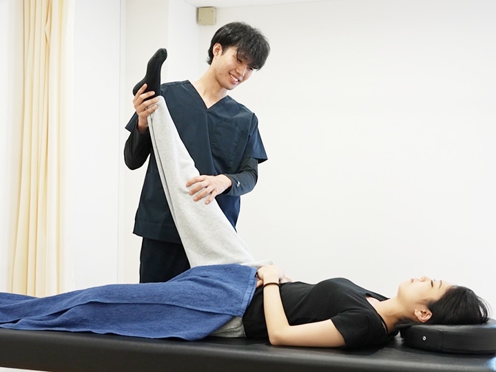 安心の施術